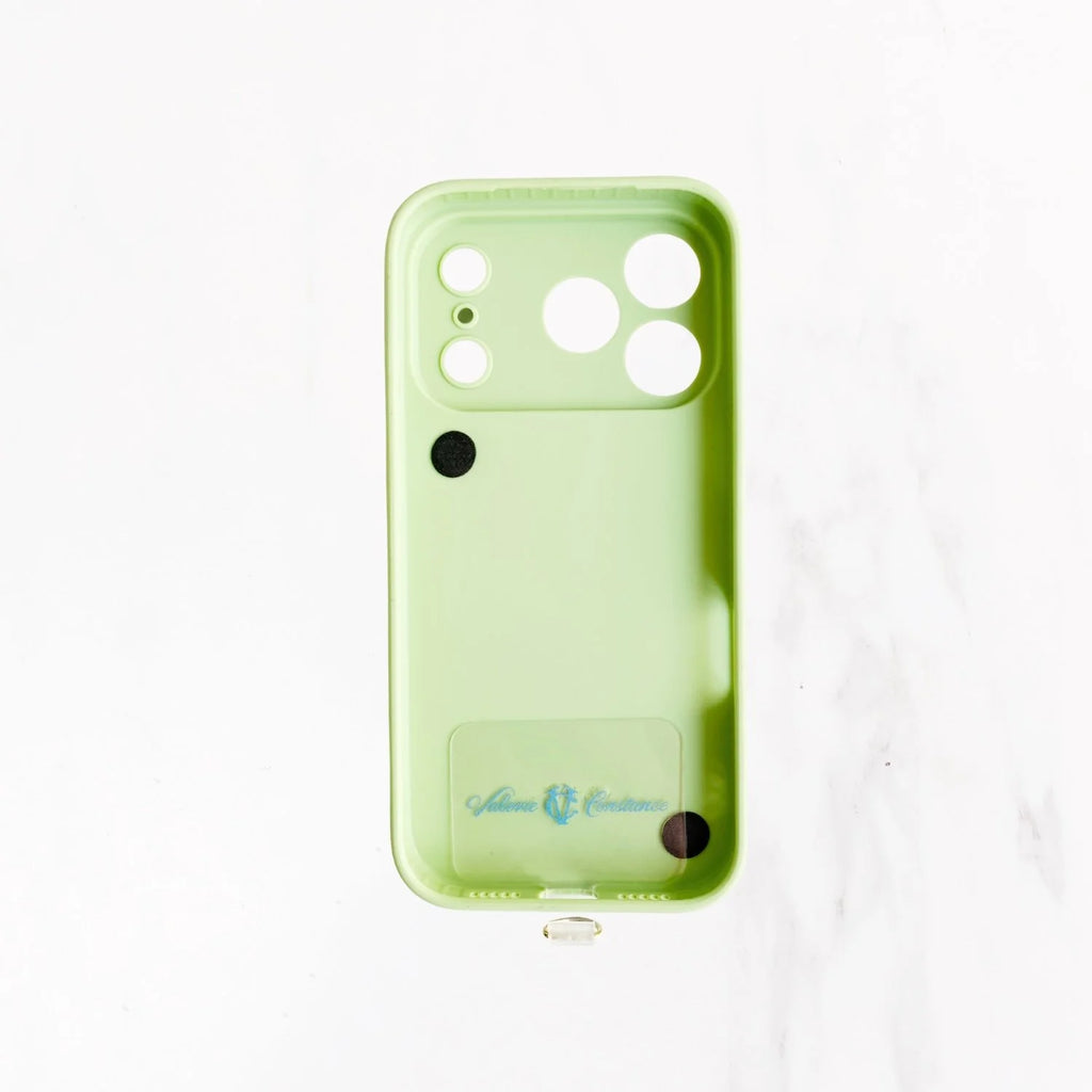 iPhone 17 Series Charm Handle Grip Case - Verdelle Green