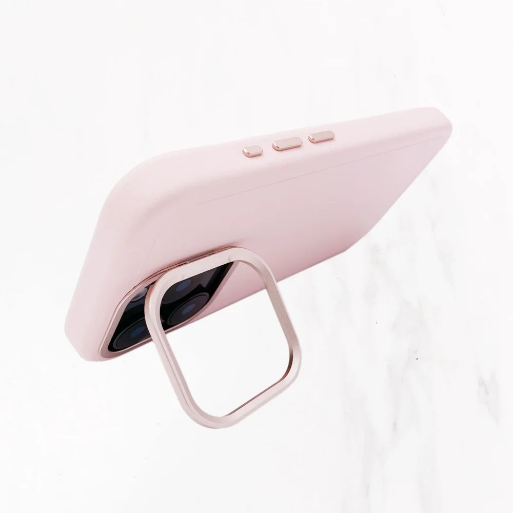 iPhone 16 Series Couture Stand Case with MagSafe - Misty Rose Pink