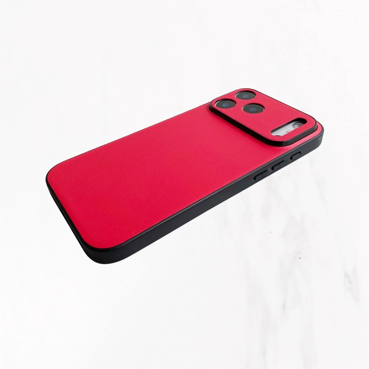 iPhone 17 Series Artist Hard Shell Case with MagSafe - Crimson Red