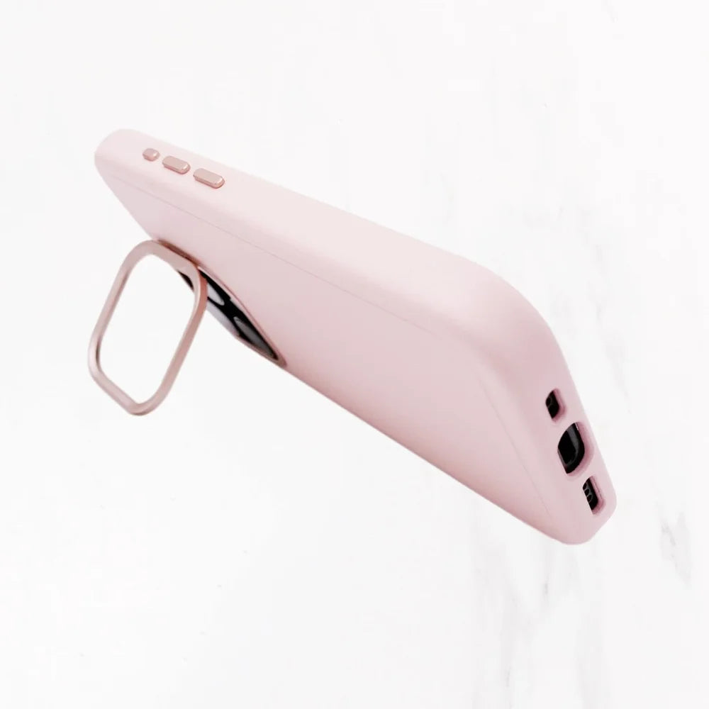 iPhone 16 Series Couture Stand Case with MagSafe - Misty Rose Pink