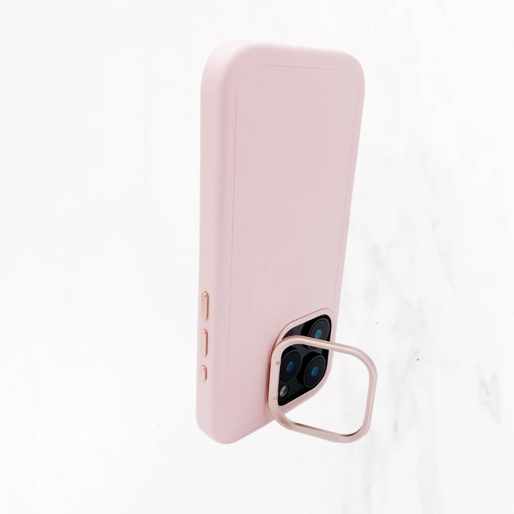 iPhone 16 Series Couture Stand Case with MagSafe - Misty Rose Pink