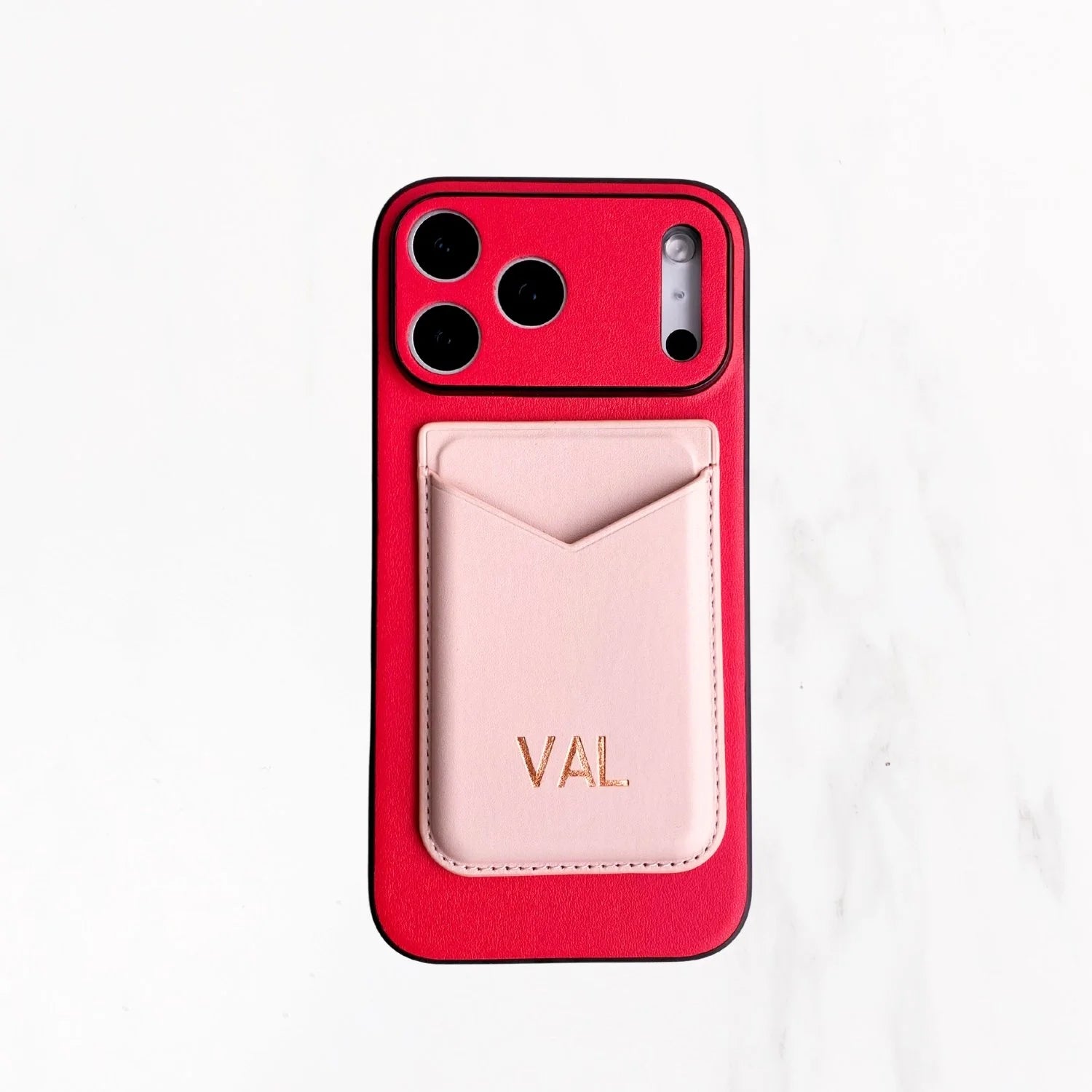 iPhone 17 Series Artist Hard Shell Case with MagSafe - Crimson Red