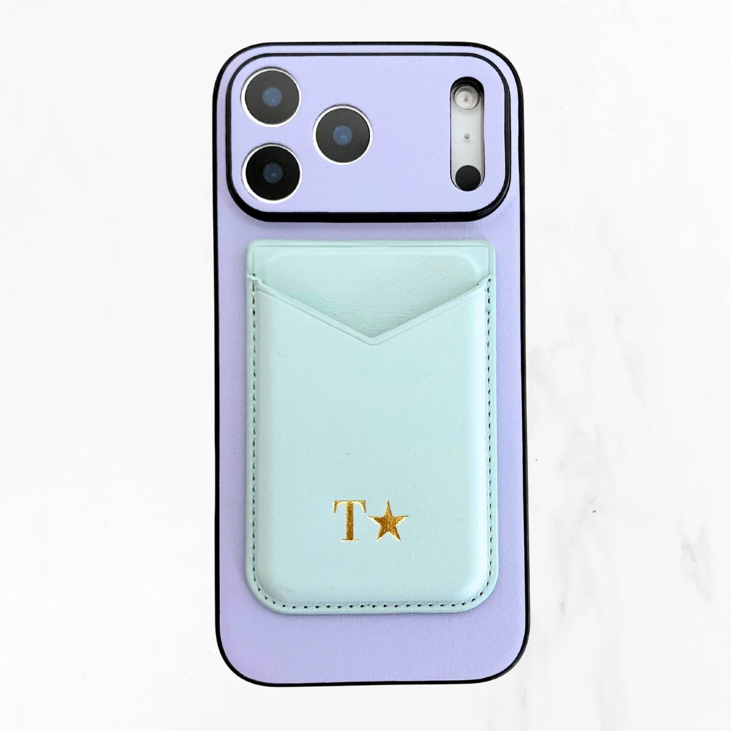 iPhone 17 Series Artist Hard Shell Case with MagSafe - Lily Blue