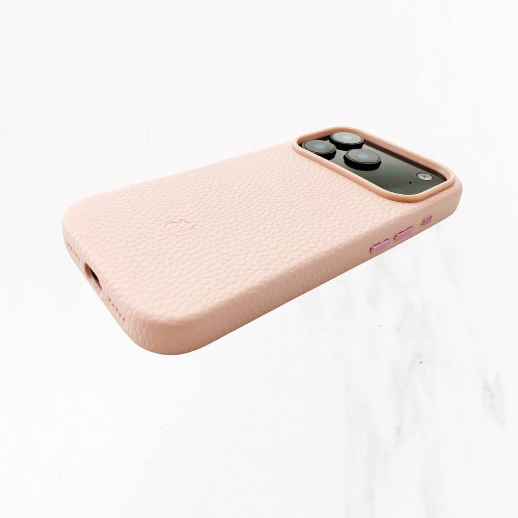 iPhone 17 Series Grain Case with MagSafe - Sakura Pink
