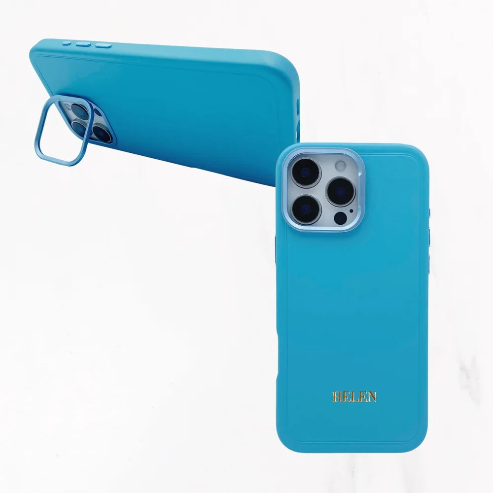 iPhone 16 Series Couture Stand Case with MagSafe - Azure Blue
