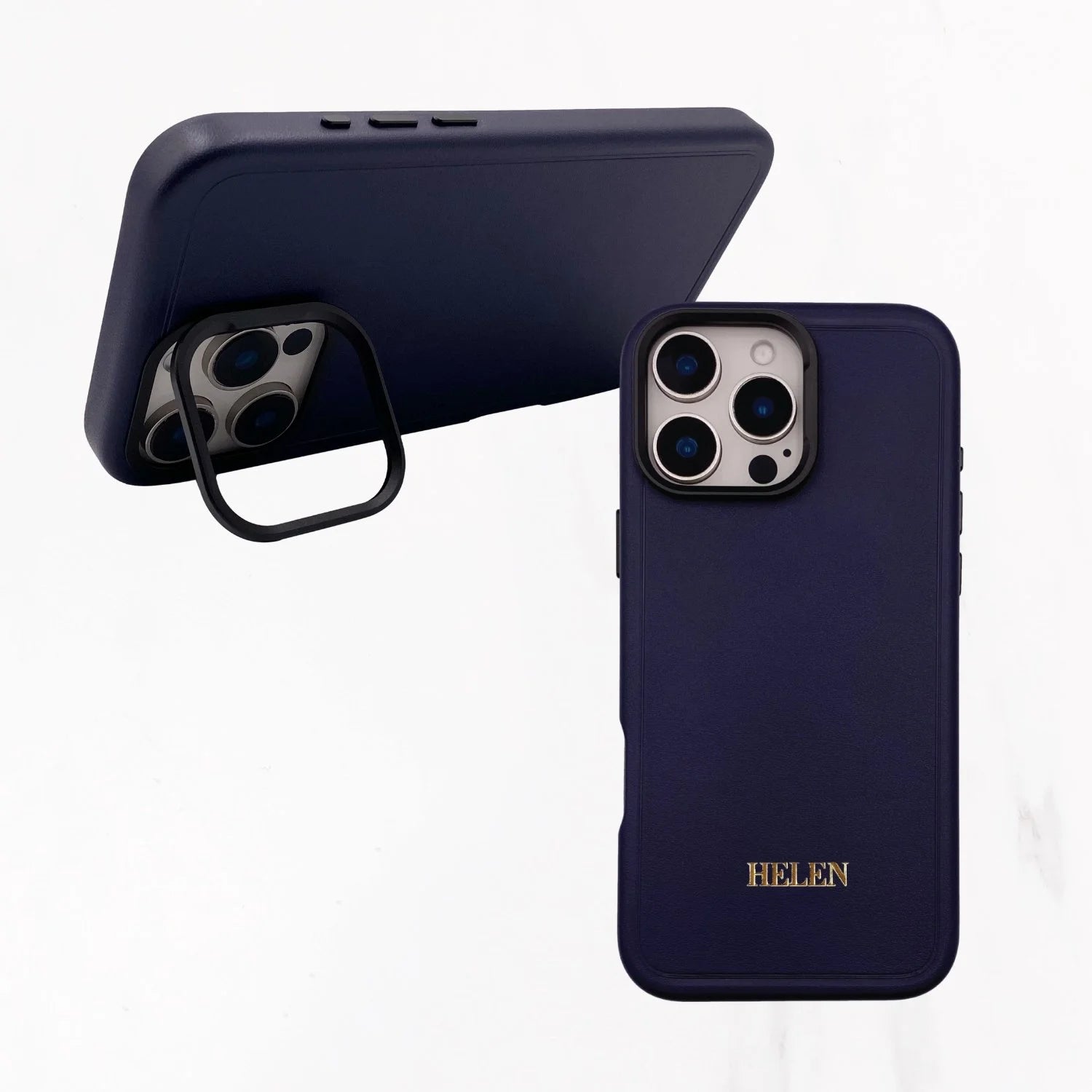 iPhone 16 Series Couture Stand Case with MagSafe - New York Blue
