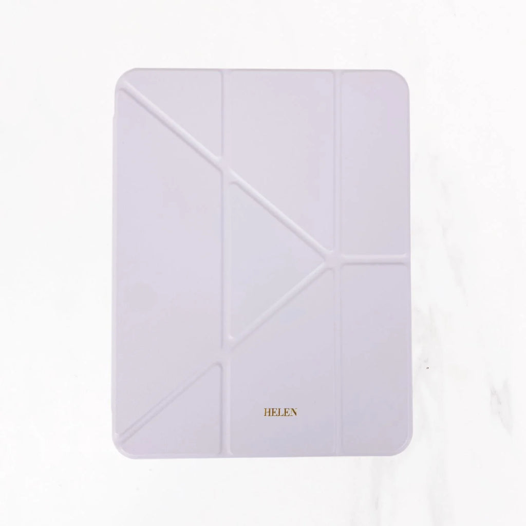 iPad Series - Origami Leather Case - Purple