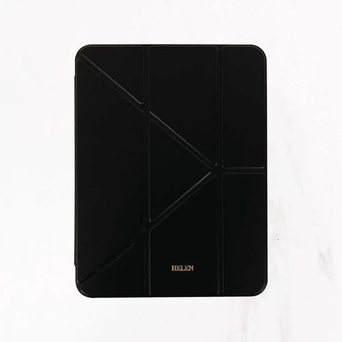 iPad Series - Origami Leather Case - Black