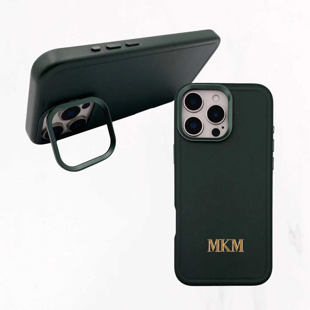 iPhone 16 Series Couture Stand Case with MagSafe - Dark Green