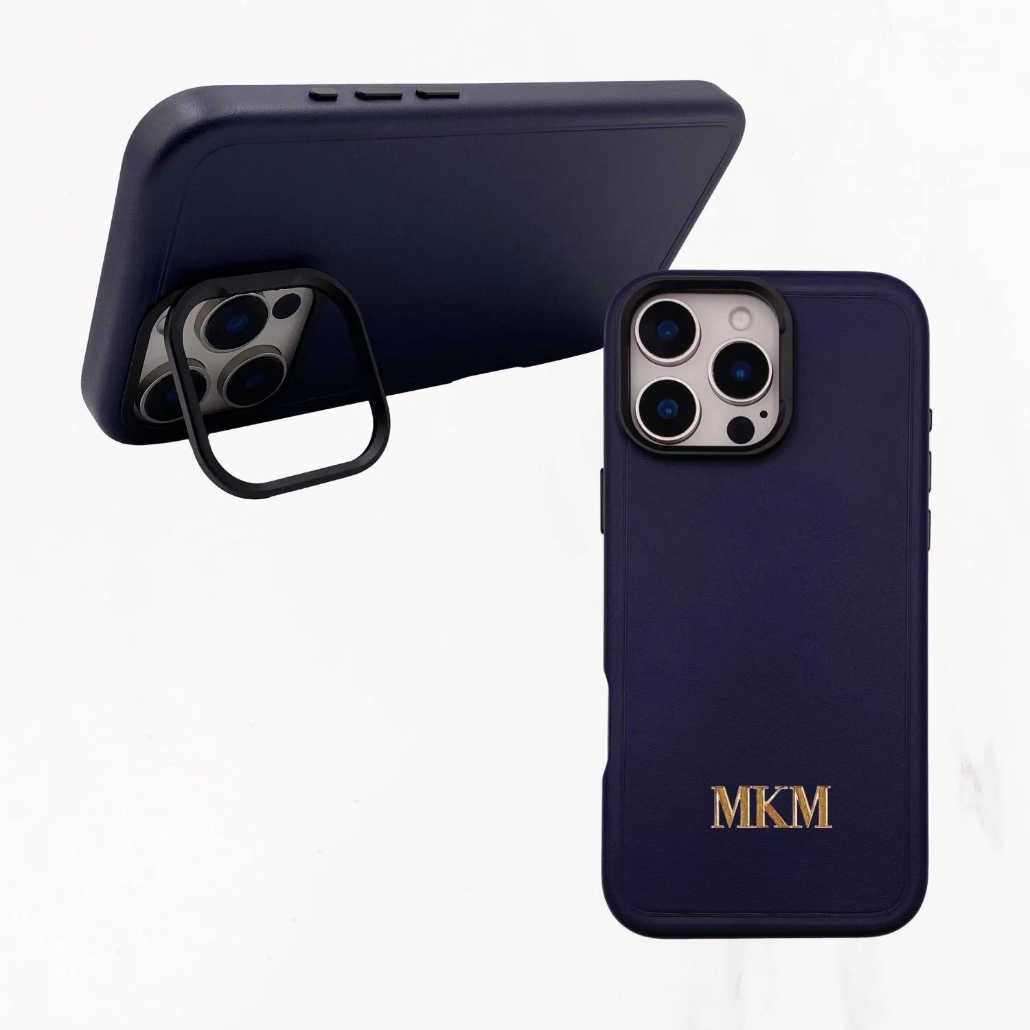 iPhone 16 Series Couture Stand Case with MagSafe - New York Blue
