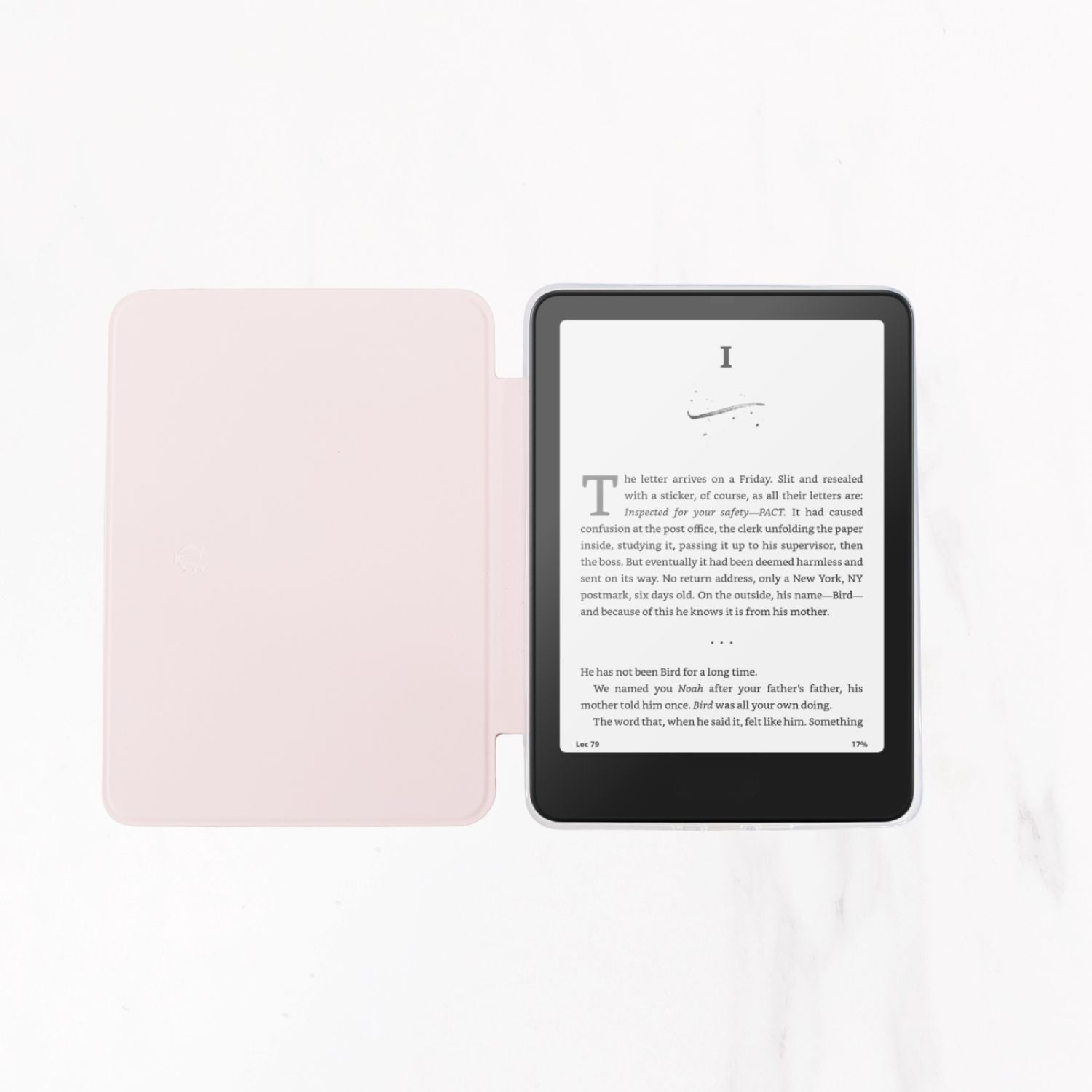 Couture Kindle Paperwhite Case - Misty Rose Pink