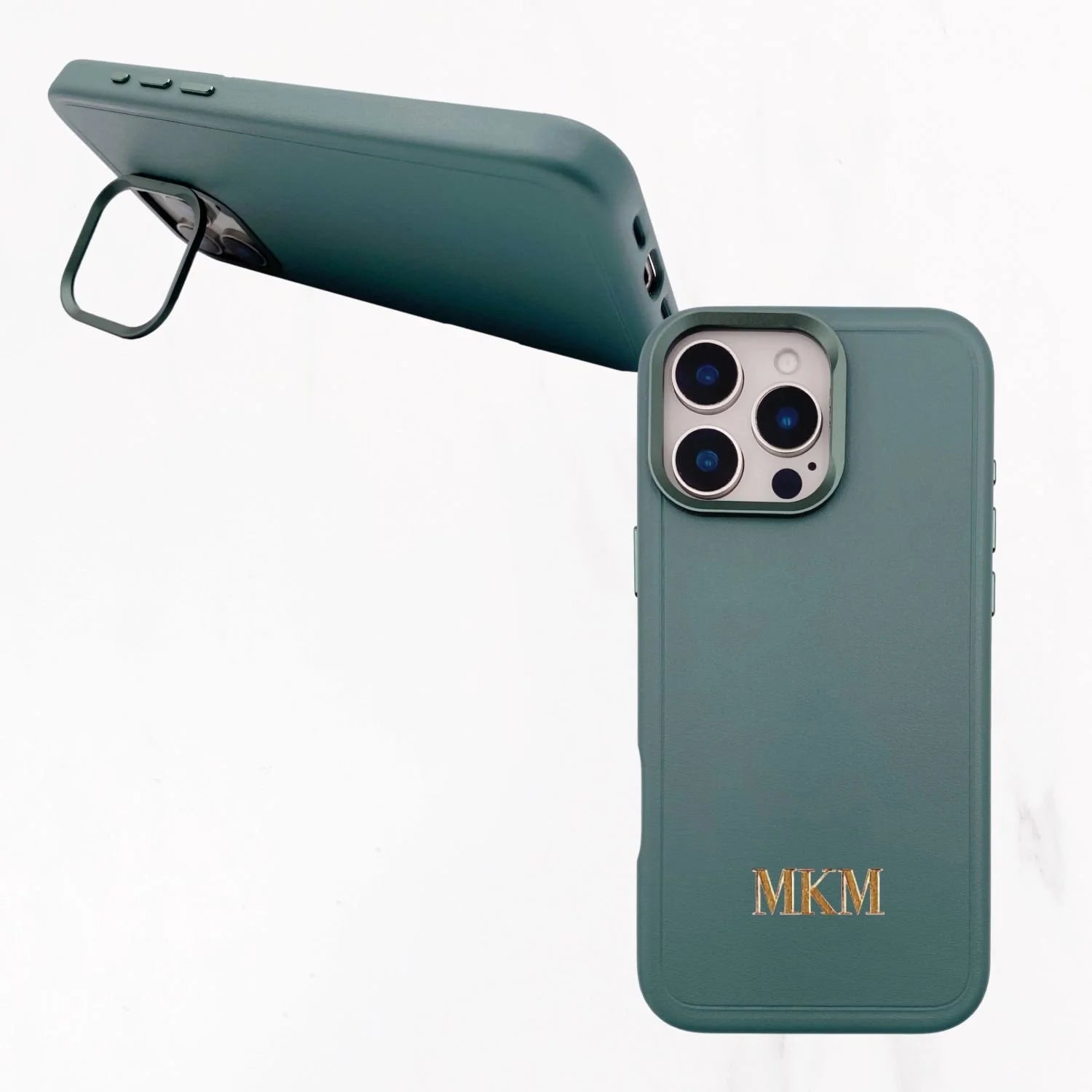 iPhone 16 Series Couture Stand Case with MagSafe - London Green