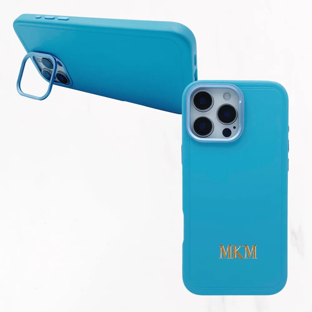 iPhone 16 Series Couture Stand Case with MagSafe - Azure Blue