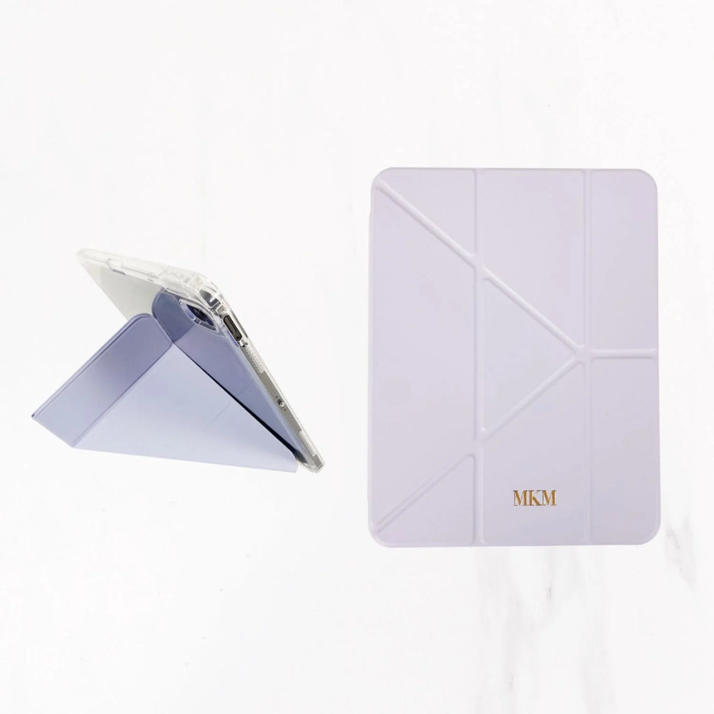 iPad Series - Origami Leather Case - Purple