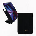 iPad Series - Calligraphy Leather Case - Black