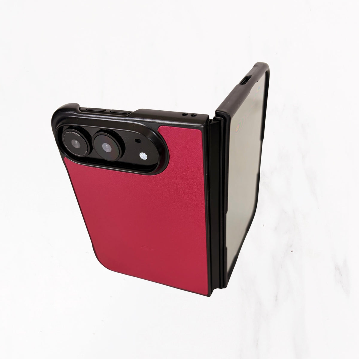iPhone Duo Series Couture Case with MagSafe - Crimson Red