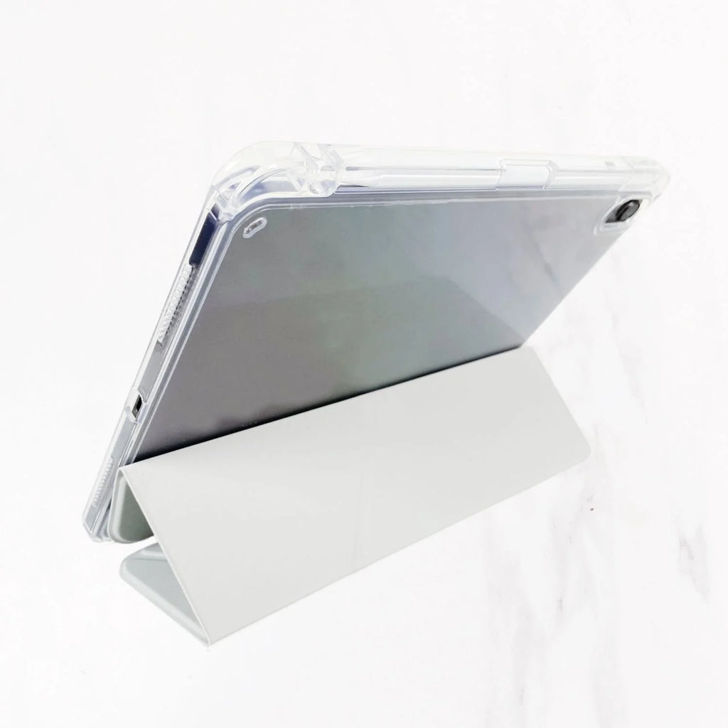 iPad Series - Origami Leather Case - Grey