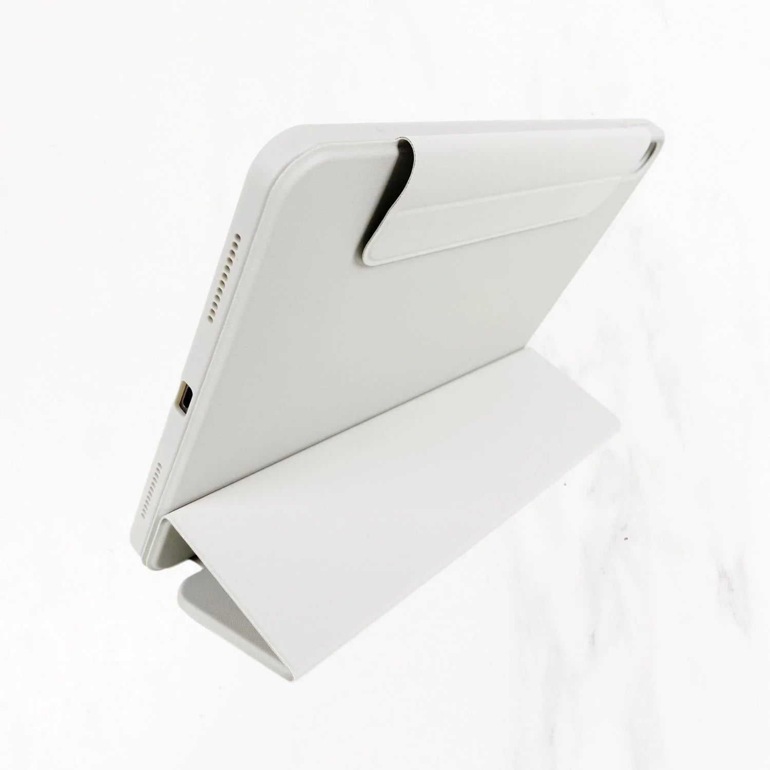 iPad Series - Calligraphy Leather Case - Gray