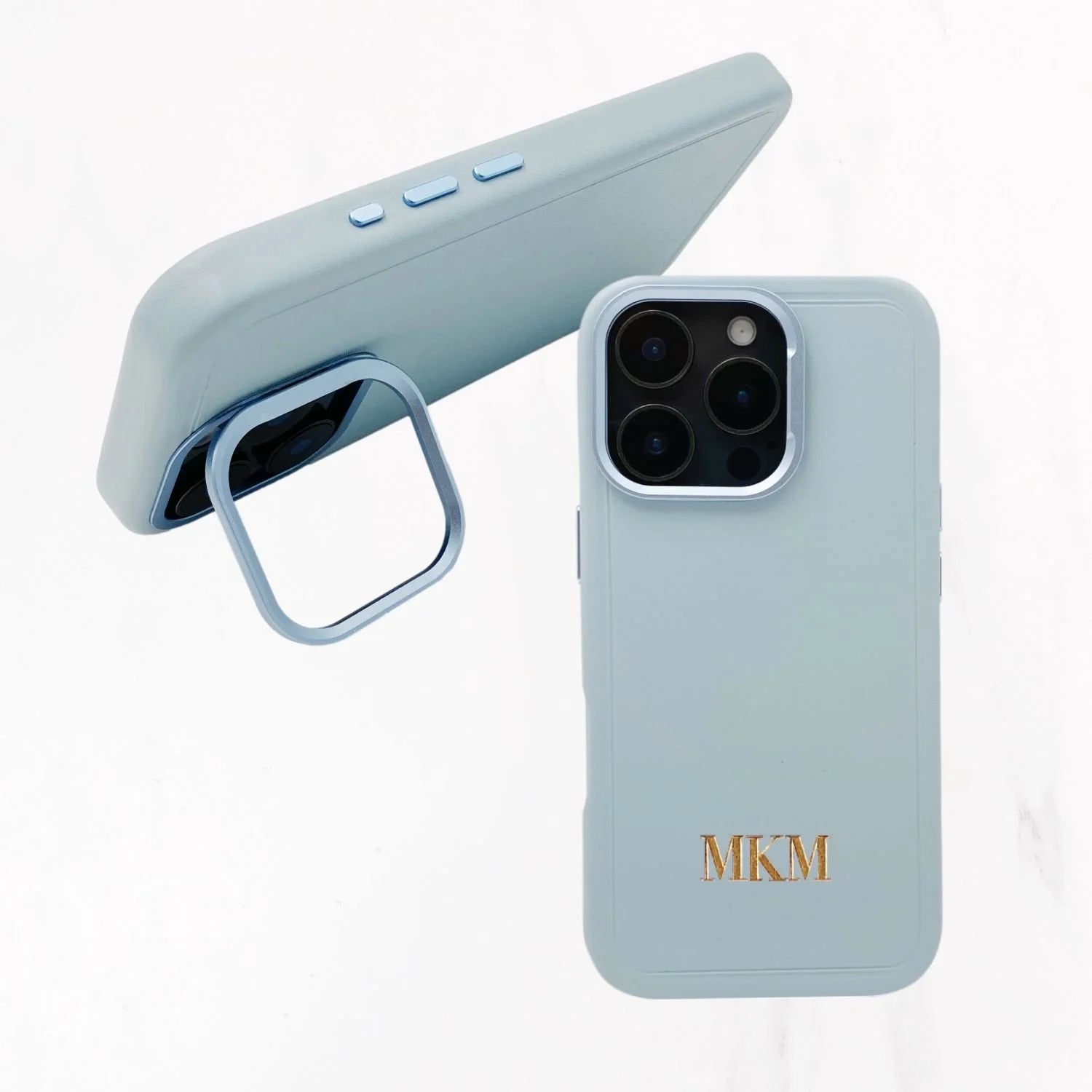 iPhone 16 Series Couture Stand Case with MagSafe - Light Blue