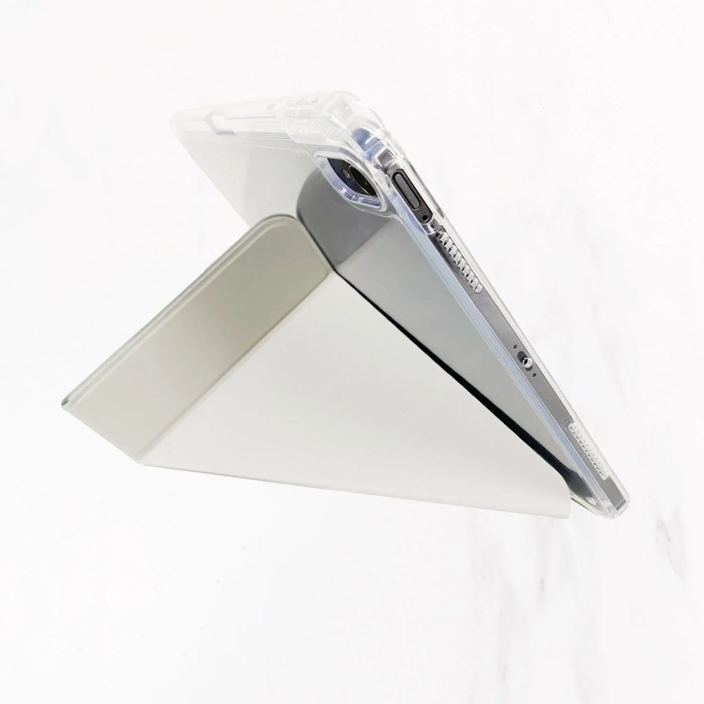 iPad Series - Origami Leather Case - Grey