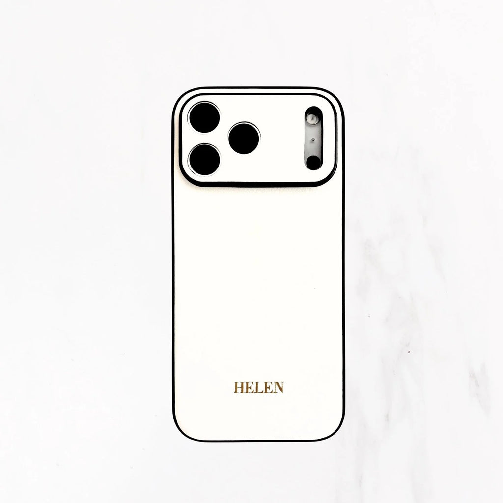 iPhone 17 Series Artist Hard Shell Case with MagSafe - White