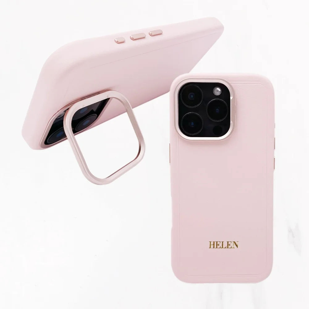 iPhone 16 Series Couture Stand Case with MagSafe - Misty Rose Pink