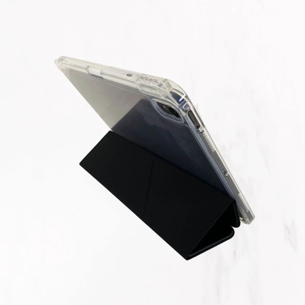 iPad Series - Origami Leather Case - Black